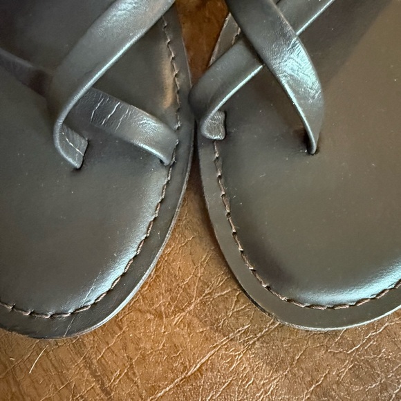 NWOT Seychelles from J.Jill Dark Espresso Brown Strappy Sandals SZ 9 - Picture 7 of 7